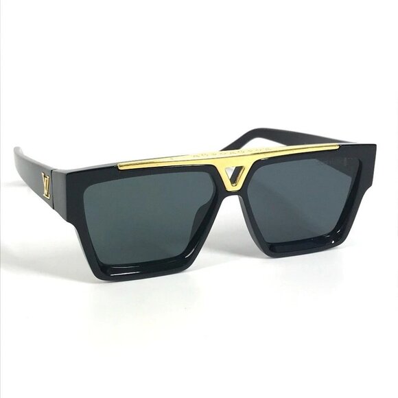 LOUIS VUITTON Z1502E Sunglasses-1.1 Evidence eyewear sunglasses acetate Black - Picture 1 of 16